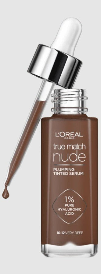 L'Oreal Paris True Match Nude Tinted Serum 10-12 Very Deep - Beautynstyle