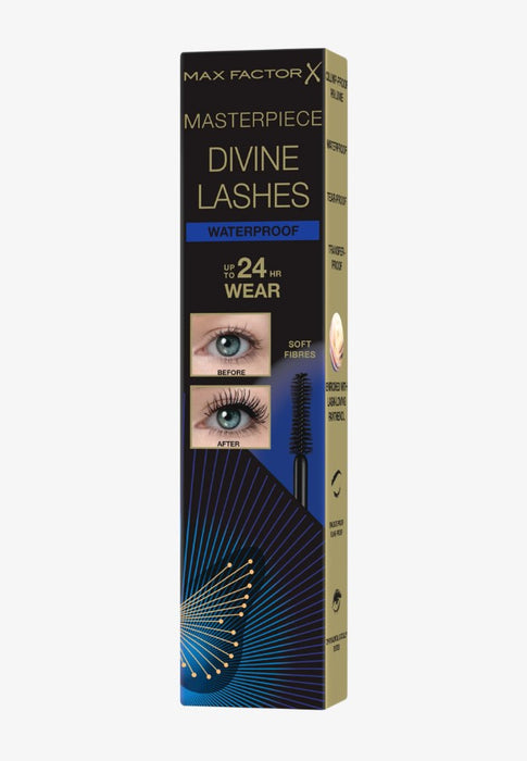 Max Factor Divine Lashes Mascara 24H & Waterproof Black - Beautynstyle