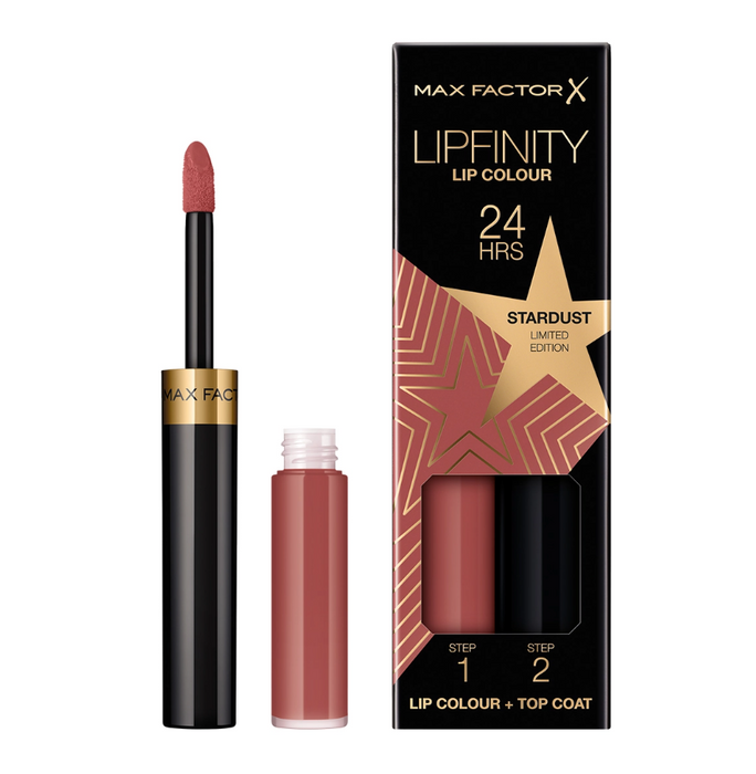 Max Factor Lipfinity Lip Color 24 Hour Lipstick 82 Stardust - Beautynstyle