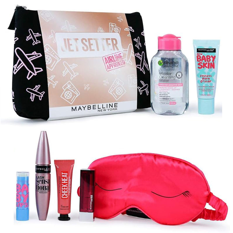 Maybelline Jet Setter Make Up 8 Piece Travel Kit Gift Set — Beautynstyle