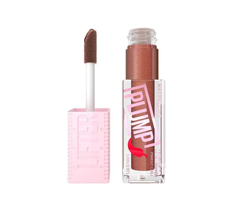 Maybelline Lifter Plump Gloss Lip Gloss 007 Cocoa Zing - Beautynstyle