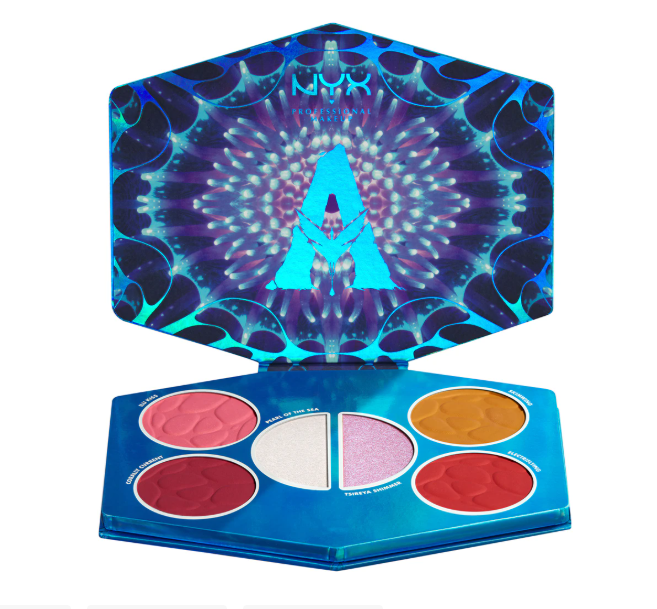 NYX Cheek Palette Avatar Pandoran Paradise - Beautynstyle