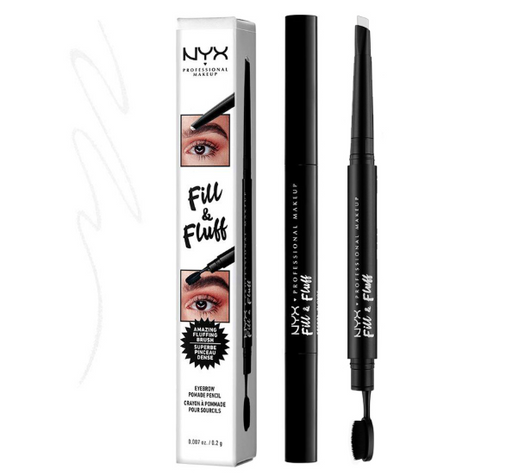 NYX Fill & Fluff Eyebrow Pomade Pencil 09 Clear - Beautynstyle