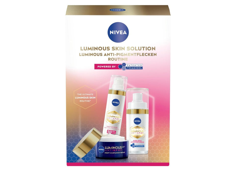 Nivea Luminous Skin Solution Anti-Spot Routine 3 Piece Gift Set - Beautynstyle