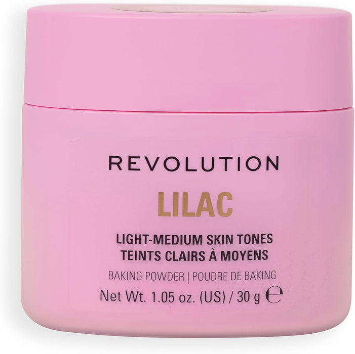 Revolution Loose Baking Powder Lilac - Beautynstyle