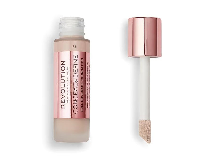 Revolution Conceal And Define Full Coverage Foundation F2 - Beautynstyle