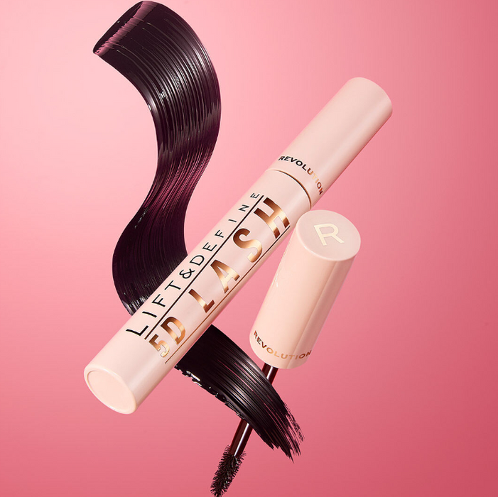 Revolution Lift And Define 5D Lash Extreme Extension Mascara Super Black - Beautynstyle