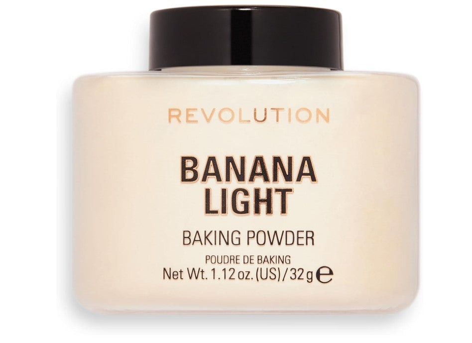 Revolution Loose Baking Powder Banana Light - Beautynstyle