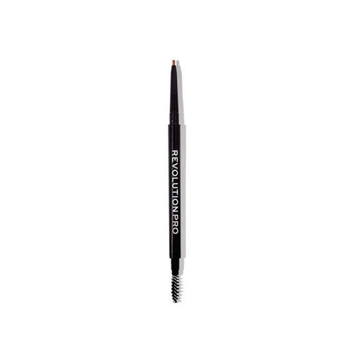 Revolution Microblading Effect Eyebrow Pencil Medium Brown - Beautynstyle