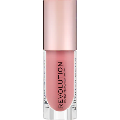 Revolution Pout Bomb Plumping Lip Gloss Kiss Nude - Beautynstyle