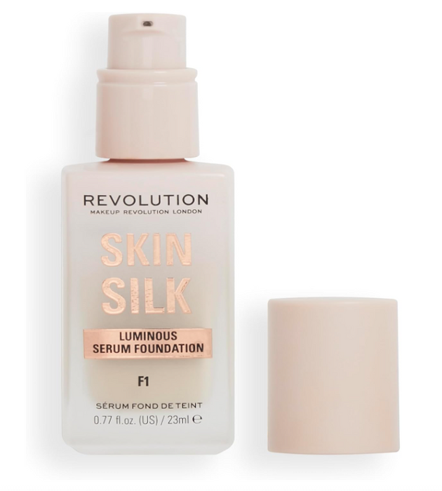 Revolution Skin Silk Luminous Serum Foundation F1 - Beautynstyle