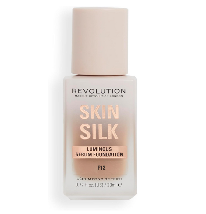 Revolution Skin Silk Luminous Serum Foundation F12 - Beautynstyle