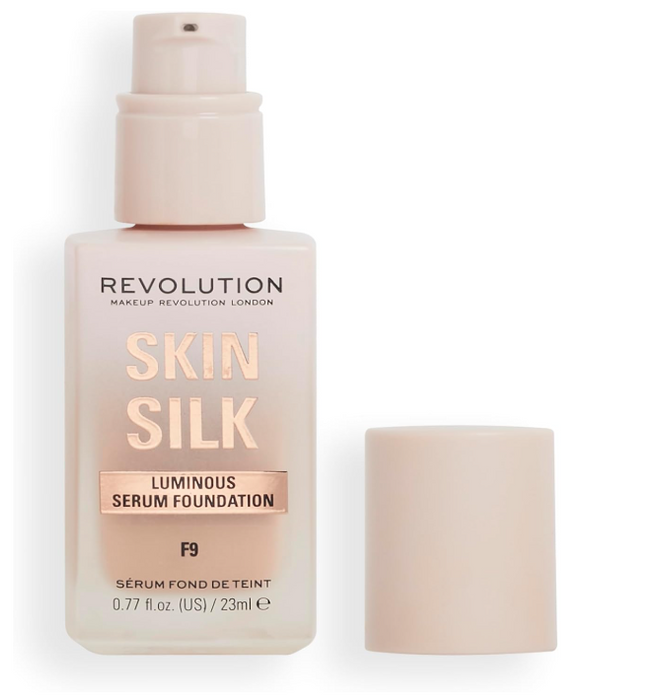 Revolution Skin Silk Luminous Serum Foundation F9 - Beautynstyle