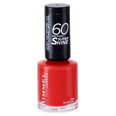 Rimmel 60 Seconds Super Shine Nail Polish 300 Glaston-Berry - Beautynstyle
