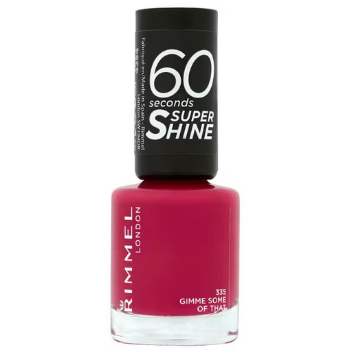 Rimmel 60 Seconds Super Shine Nail Polish 335 Gimme Some Of That - Beautynstyle