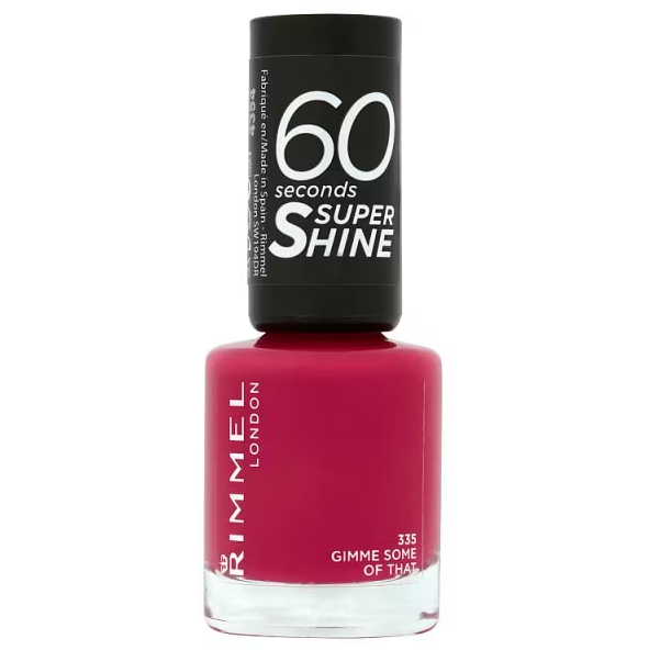 Rimmel 60 Seconds Super Shine Nail Polish 335 Gimme Some Of That - Beautynstyle