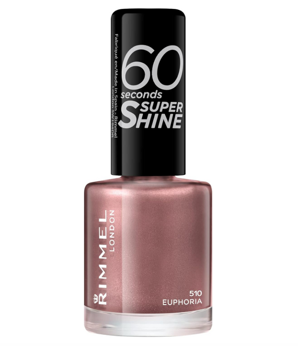 Rimmel 60 Seconds Super Shine Nail Polish 510 Euphoria - Beautynstyle