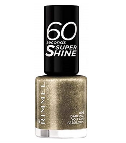 Rimmel 60 Seconds Super Shine Nail Polish 809 Darling You Are Fabulous - Beautynstyle