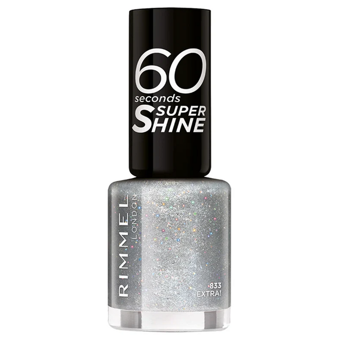 Rimmel 60 Seconds Super Shine Nail Polish 833 Extra - Beautynstyle