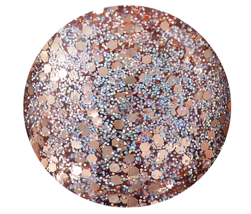 Rimmel Glitter Bomb Nail Polish Top Coat 019 Disco Diva - Beautynstyle