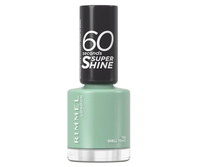 Rimmel London 60 Seconds Nail Polish 154 Shell Yeah