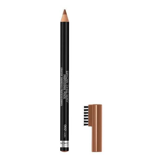 Rimmel London Brow This Way Professional Pencil 002 Hazel - Beautynstyle