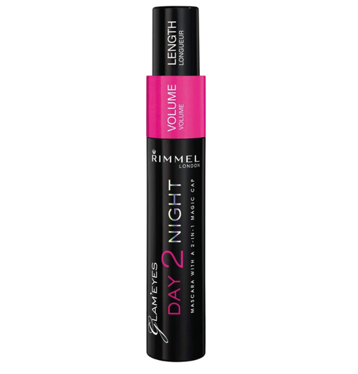 Rimmel London Glam Eyes Day 2 Night Mascara 001 Black - Beautynstyle