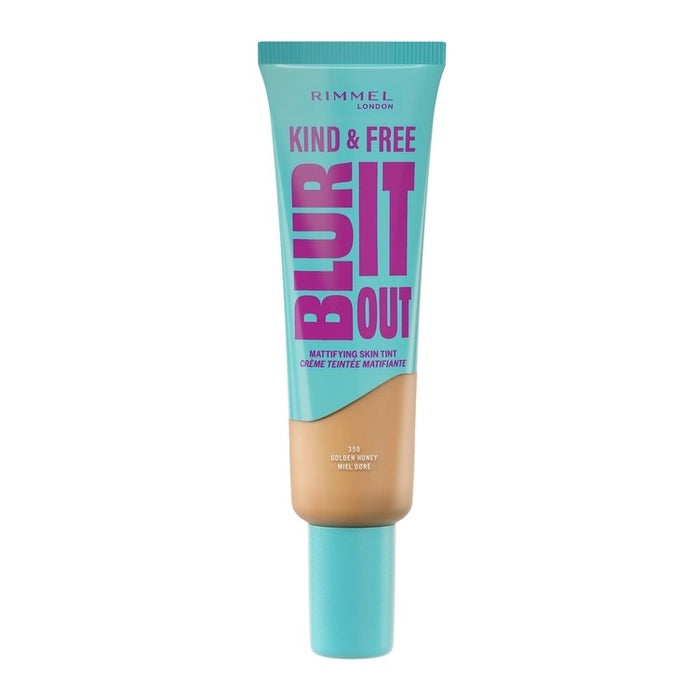 Rimmel London Kind & Free Blur It Out Foundation 350 Golden Honey - Beautynstyle