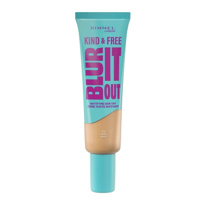 Rimmel London Kind & Free Blur It Out Foundation 410 Latte - Beautynstyle
