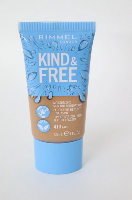 Rimmel London Kind & Free Moisturing Skin Tint Foundation 410 Latte - Beautynstyle