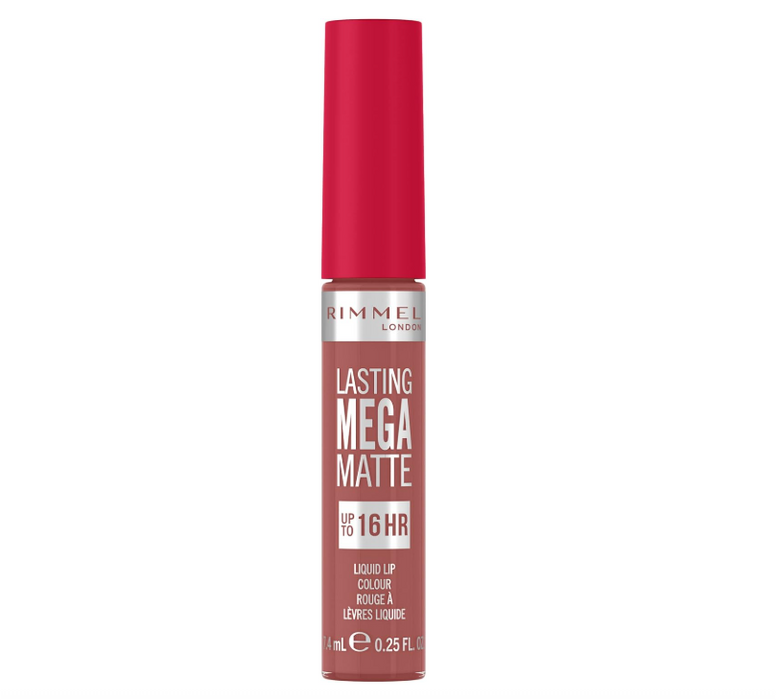 Rimmel London Lasting Mega Matte 16HR Liquid Lipstick 200 Pink Blink - Beautynstyle