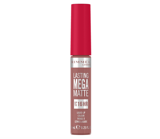Rimmel London Lasting Mega Matte 16HR Liquid Lipstick 709 Strapless - Beautynstyle