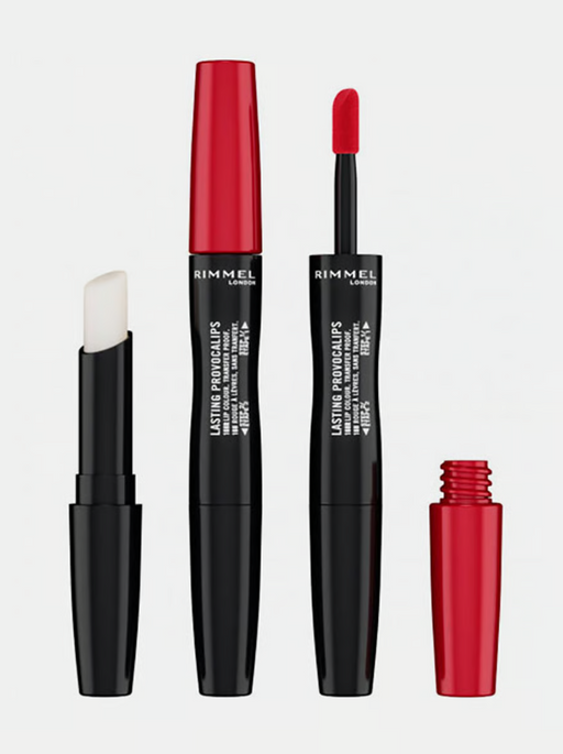 Rimmel London Lasting Provocalips 16HR Lipstick 740 Caught Red Lipped - Beautynstyle