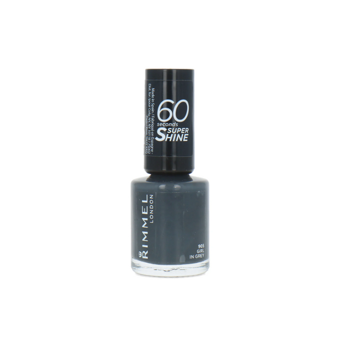 Rimmel London Nail Polish 905 Girl In Grey - Beautynstyle