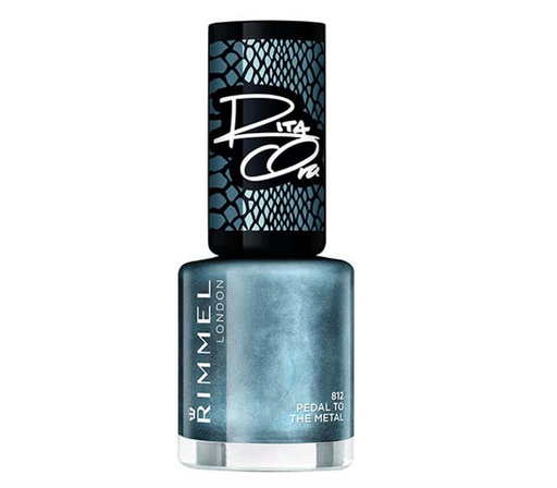 Rimmel London Rita Ora Nail Polish 812 Pedal To The Metal - Beautynstyle