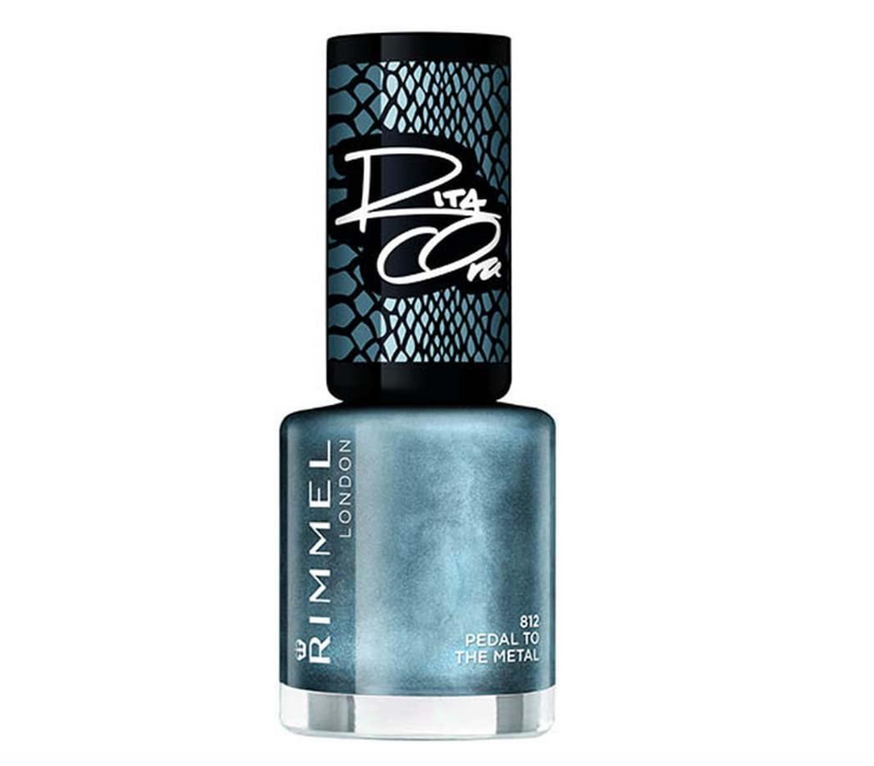 Rimmel London Rita Ora Nail Polish 812 Pedal To The Metal - Beautynstyle