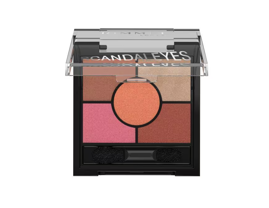 Rimmel London Scandaleyes Eyeshadow Palette 004 Burgundy Pink - Beautynstyle