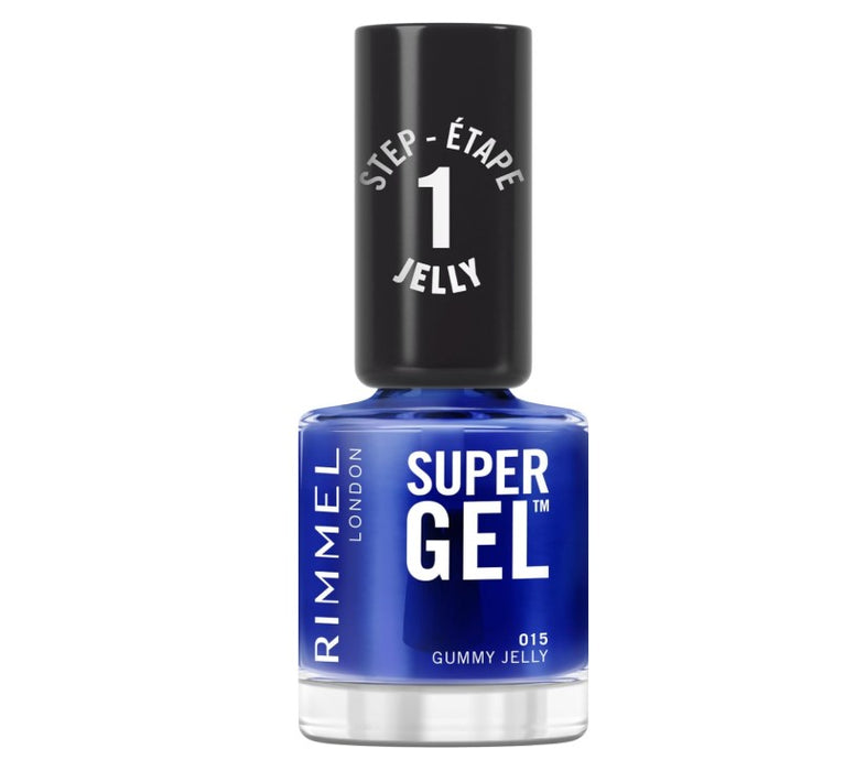 Rimmel London Super Jelly Gel Nail Polish 015 Gummy Jelly - Beautynstyle