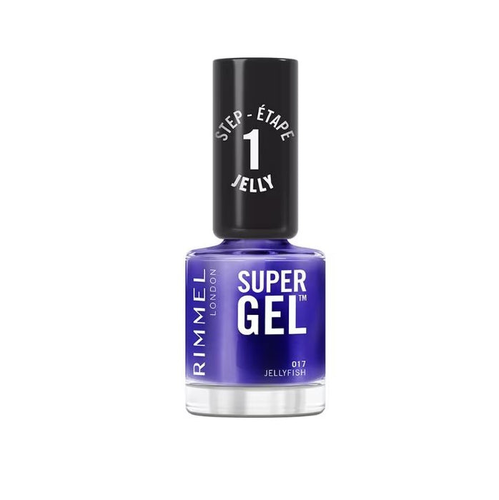 Rimmel London Super Gel Jelly Nail Polish 017 Jellyfish - Beautynstyle