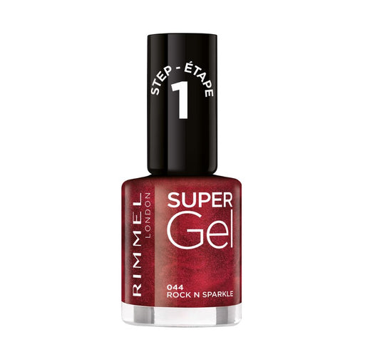 Rimmel London Super Gel Nail Polish 044 Rock N Sparkle - Beautynstyle