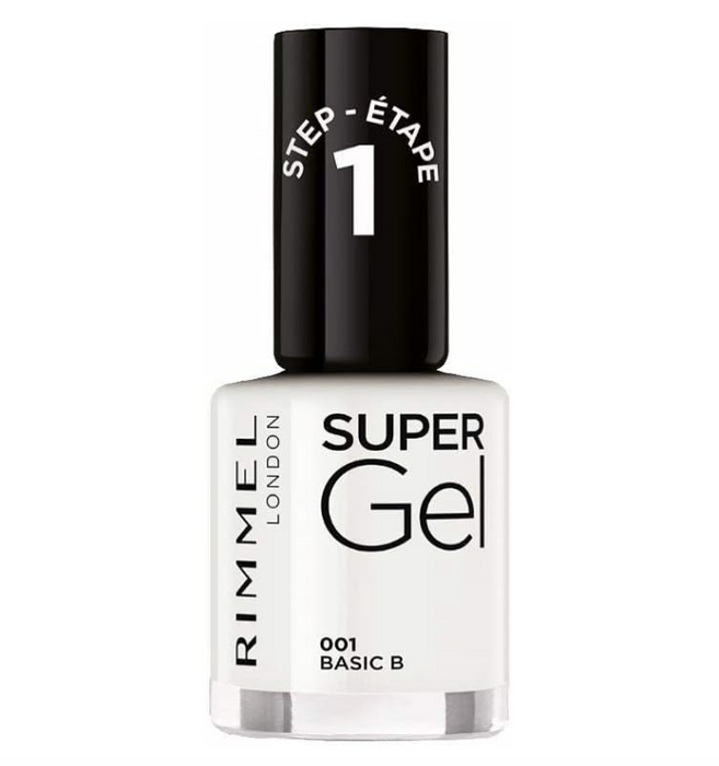 Rimmel Long Lasting Gel Nail Polish 001 Basic B - Beautynstyle