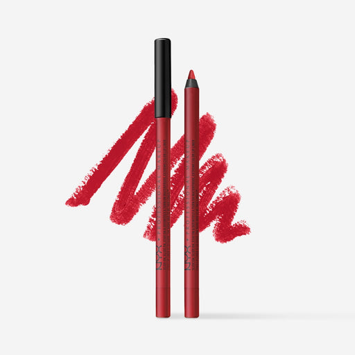 NYX Slide On Lip Pencil Lip Liner 24 Knock Em Red - Beautynstyle