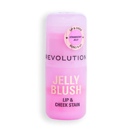 Revolution Jelly Blush Stick Lip & Cheek Stain Strawberry - Beautynstyle