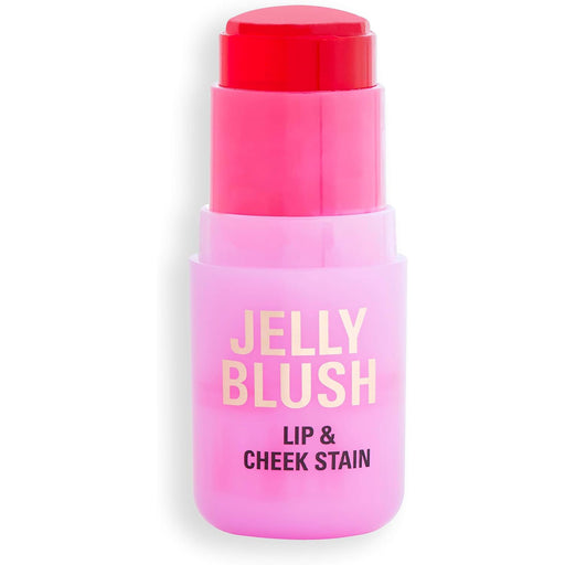 Revolution Jelly Blush Stick Lip & Cheek Stain Strawberry - Beautynstyle