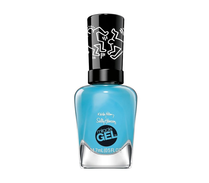 Sally Hansen Keith Haring Miracle Gel Nail Polish 919 Contempor-airy - Beautynstyle