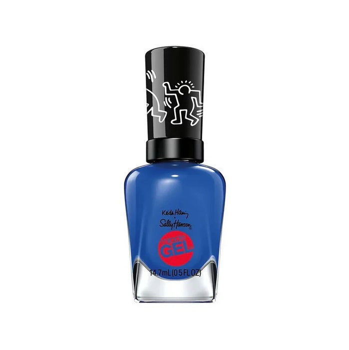 Sally Hansen Keith Haring Miracle Gel Nail Polish 925 Draw Blue In - Beautynstyle