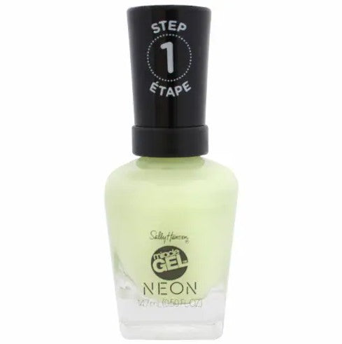 Sally Hansen Miracle Gel Neon Nail Polish 055 Lemon Chillo