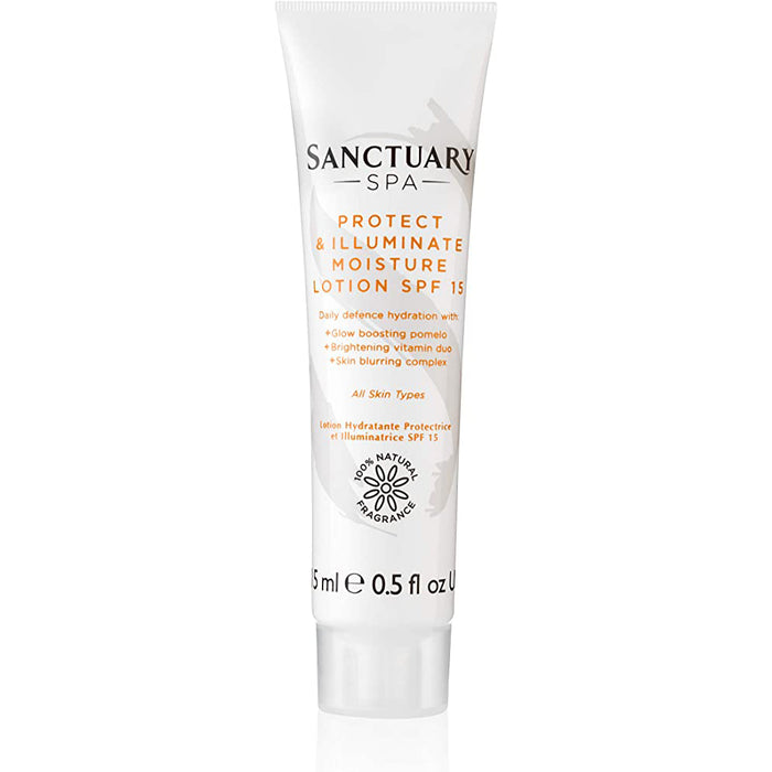 Sanctuary Spa Face Cream SPF 15 Illuminating Moisturiser Lotion 15ml - Beautynstyle