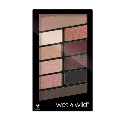 Wet N Wild Color Icon 10 Pan Eyeshadow Palette E757A Nude Awakening - Beautynstyle