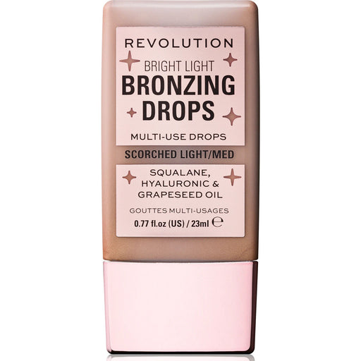 Revolution Bright Light Bronzing Drops Light Medium - Beautynstyle